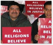All religions believe in justice.